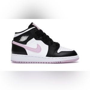 2021 Air Jordan 1 Mid TD 'White Light Arctic Pink' 7c